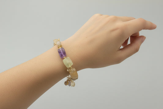 Pulsera en Citrina.