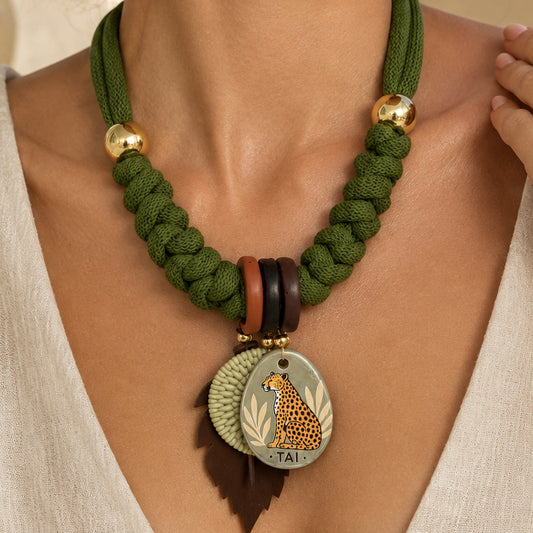 Collar Bahia encantada #12 - Safari Edition