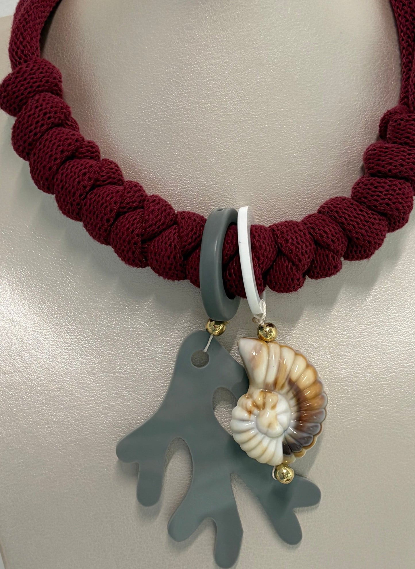 Collar Bahia encantada- # 17☀️5 collares en 1☀️charms removible🐟puedes mojarlo
