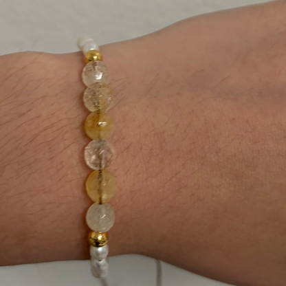 Pulsera Citrina “Luz y Abundancia”