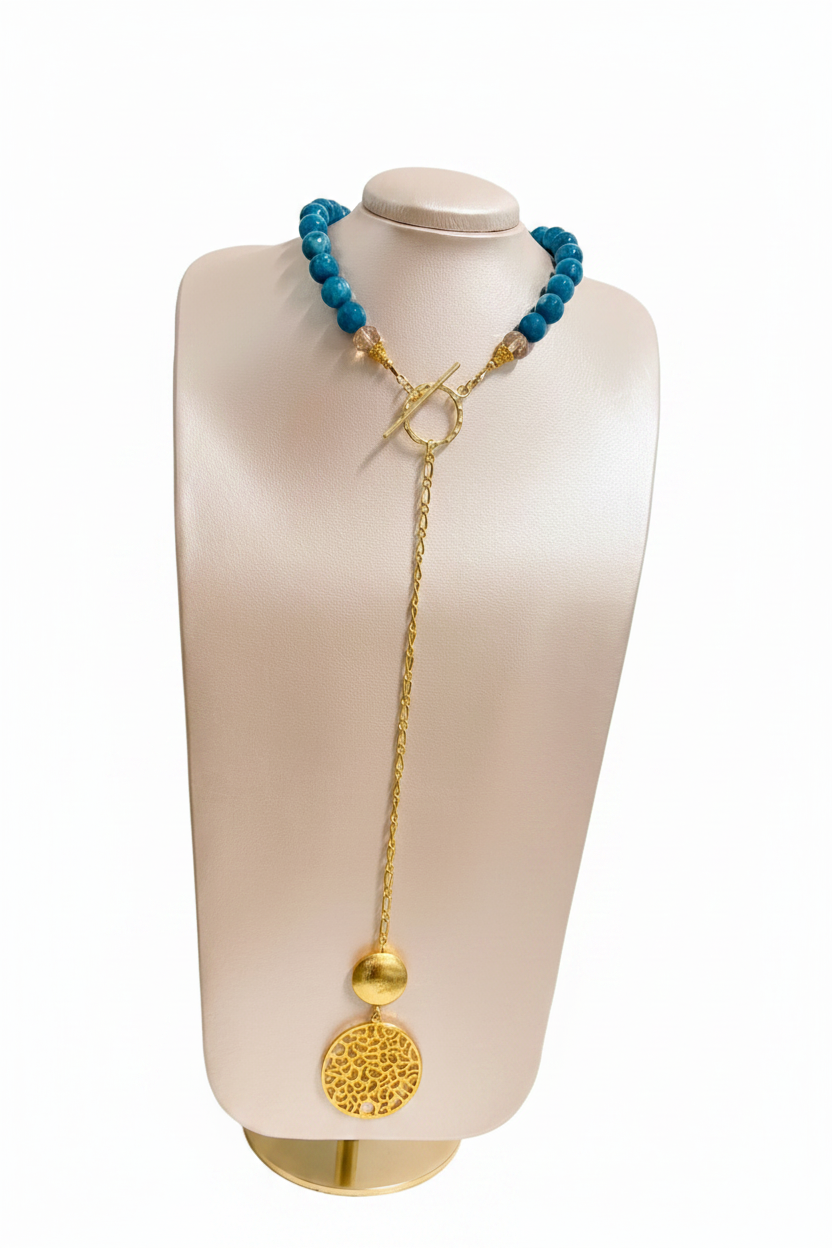 Collar largo luz serena