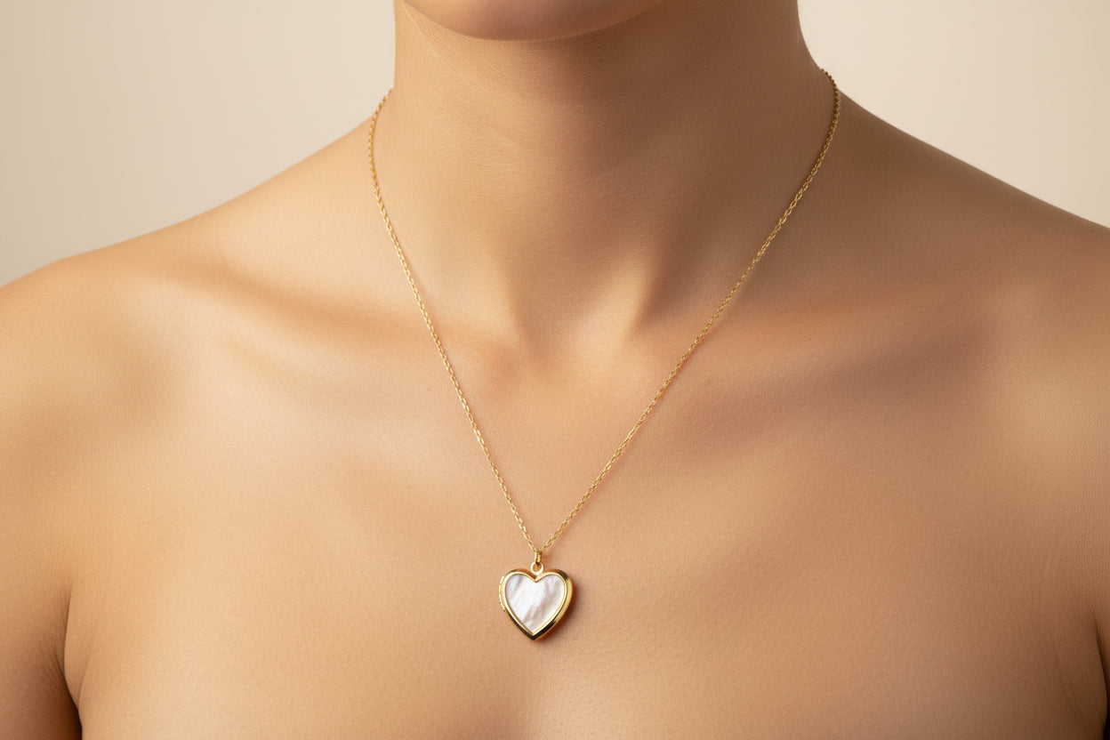 Keepsake heart necklace