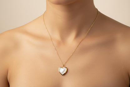 Keepsake heart necklace