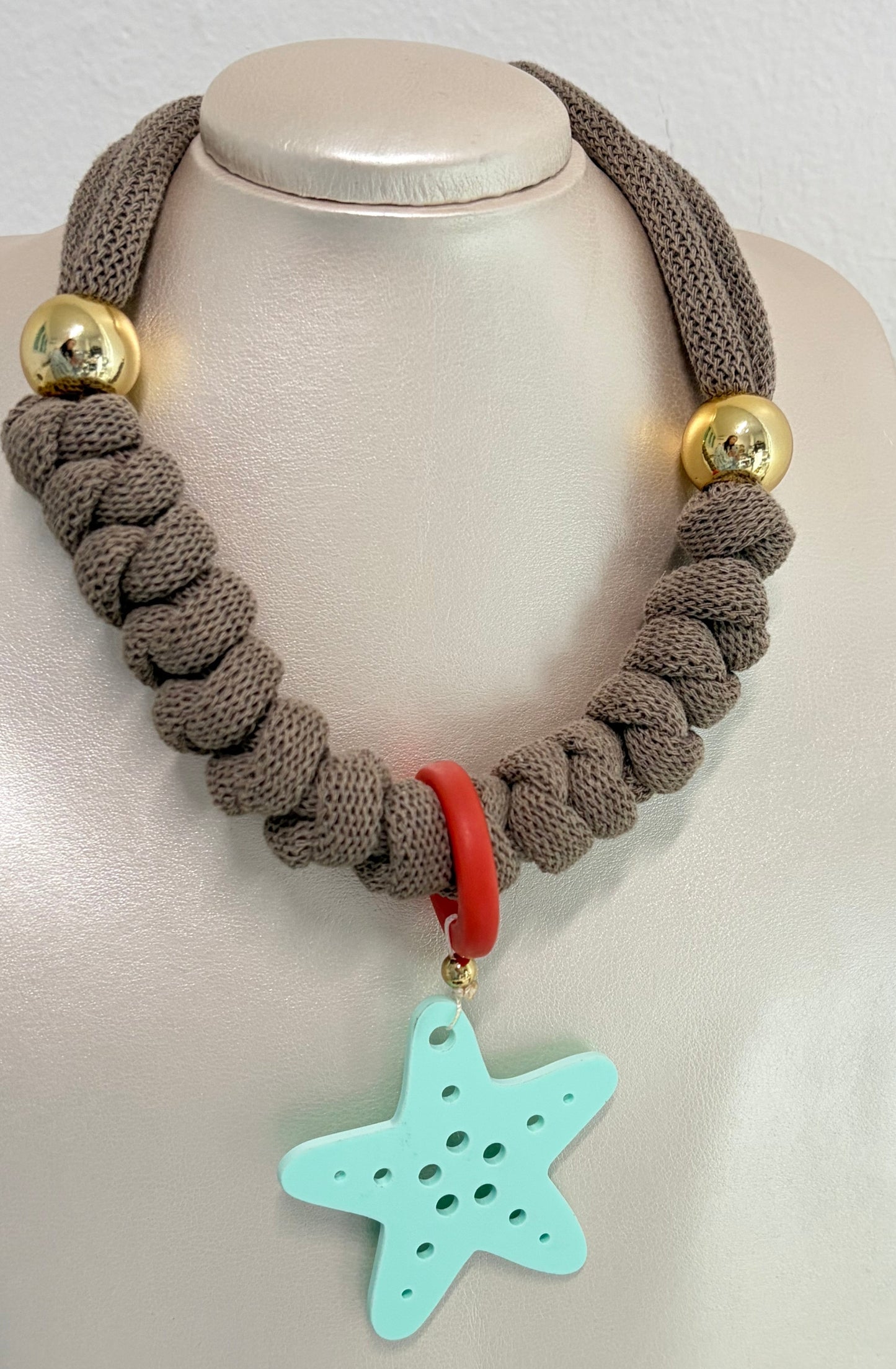 Collar Bahia encantada- # 15☀️5 collares en 1☀️charms removible🐟puedes mojarlo