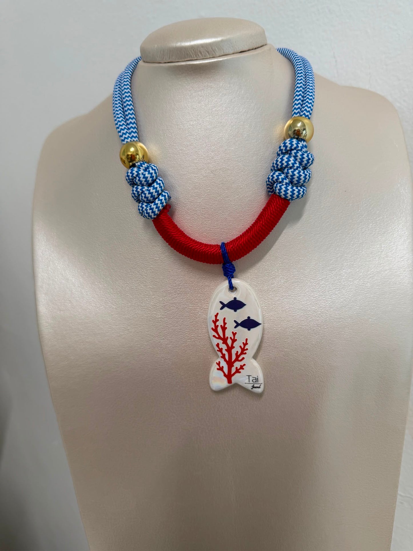 La marina  by Tai  style #4- collar en hilo
