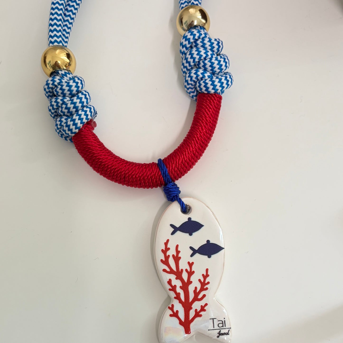 La marina  by Tai  style #4- collar en hilo
