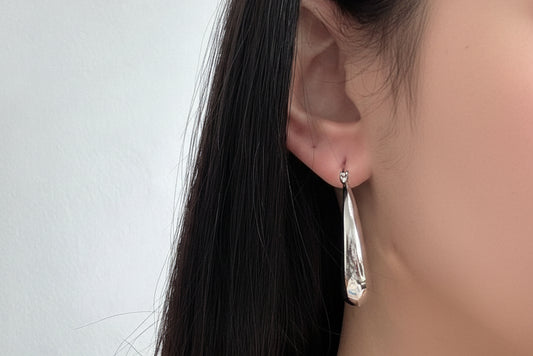 Rhodium Long lasting Earrings