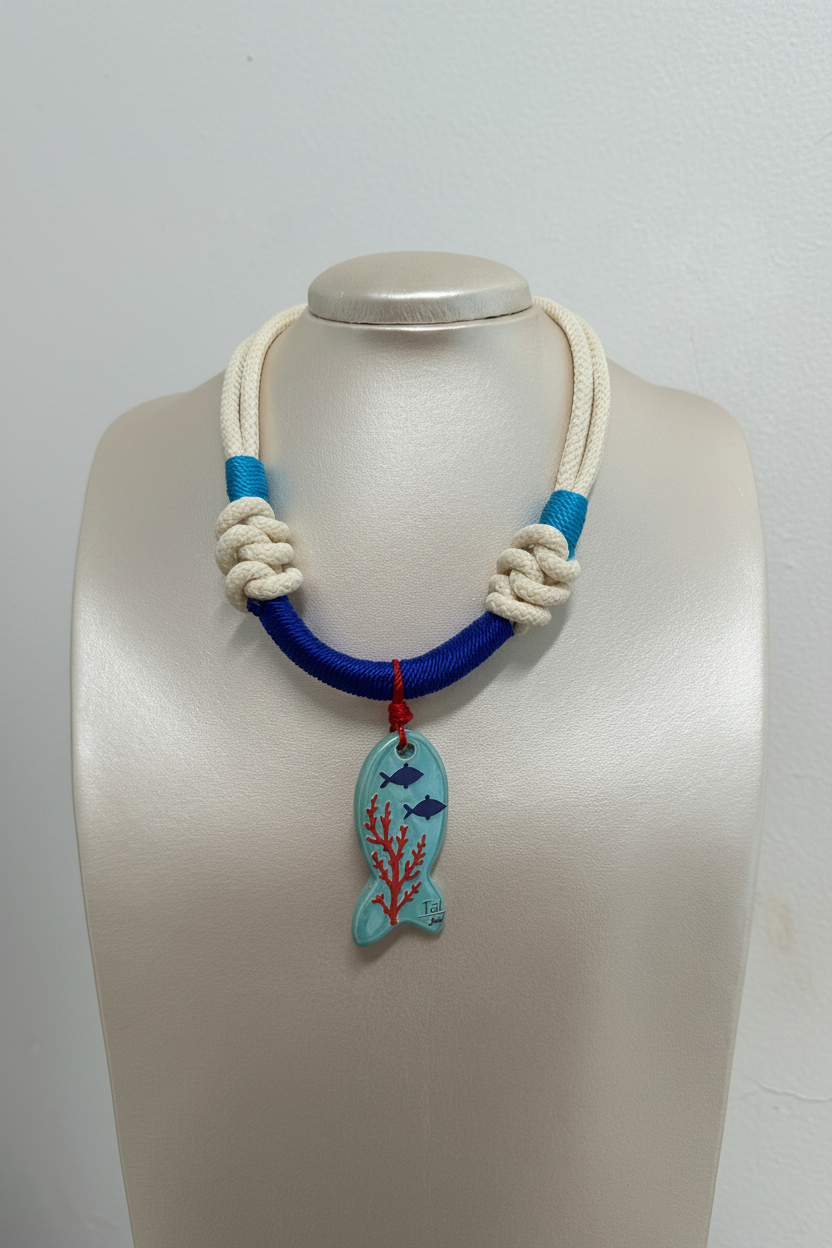 La marina  by Tai  style #1- collar en hilo