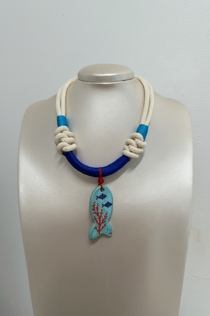 La marina  by Tai  style #1- collar en hilo