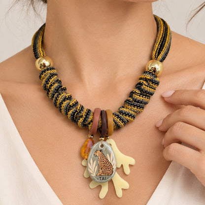 Collar Bahia encantada #9 Safari Edition