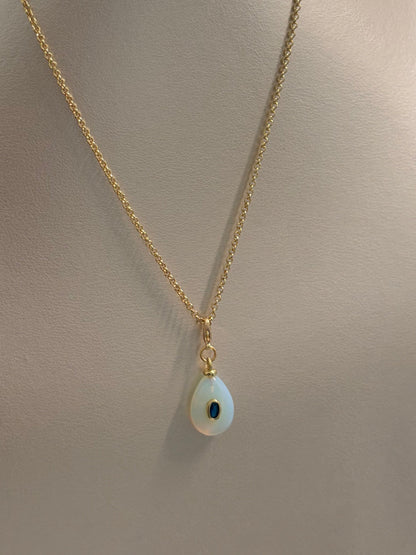 Collar esencia mineral (ópalo)