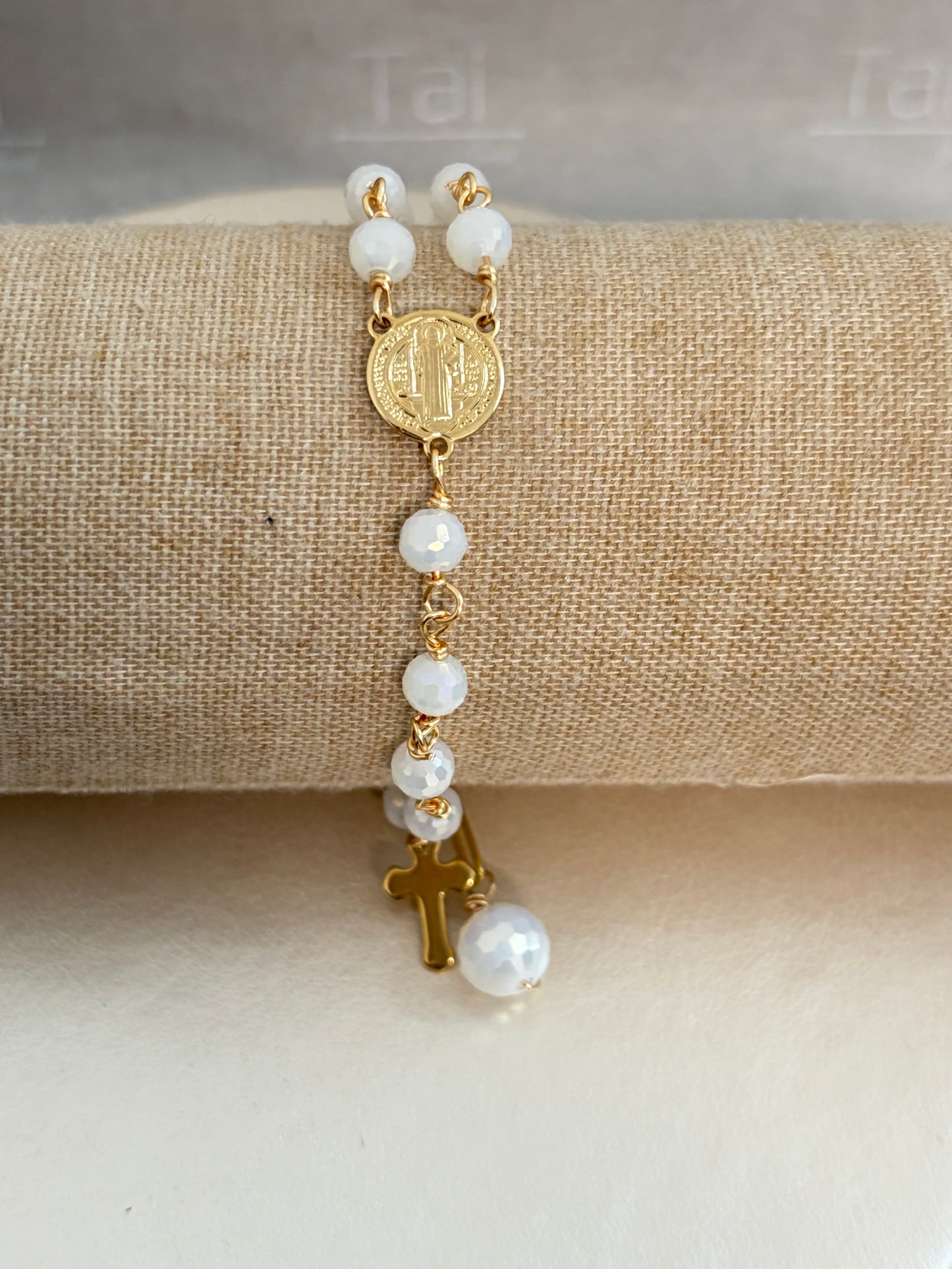 Rosary bracelet collection