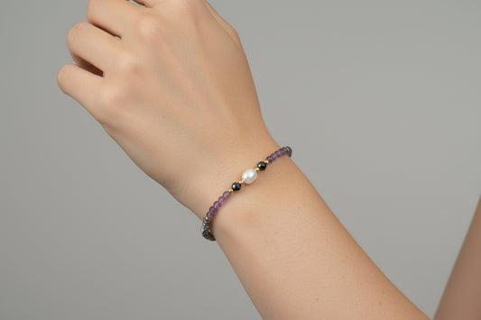 Amethyst bracelet