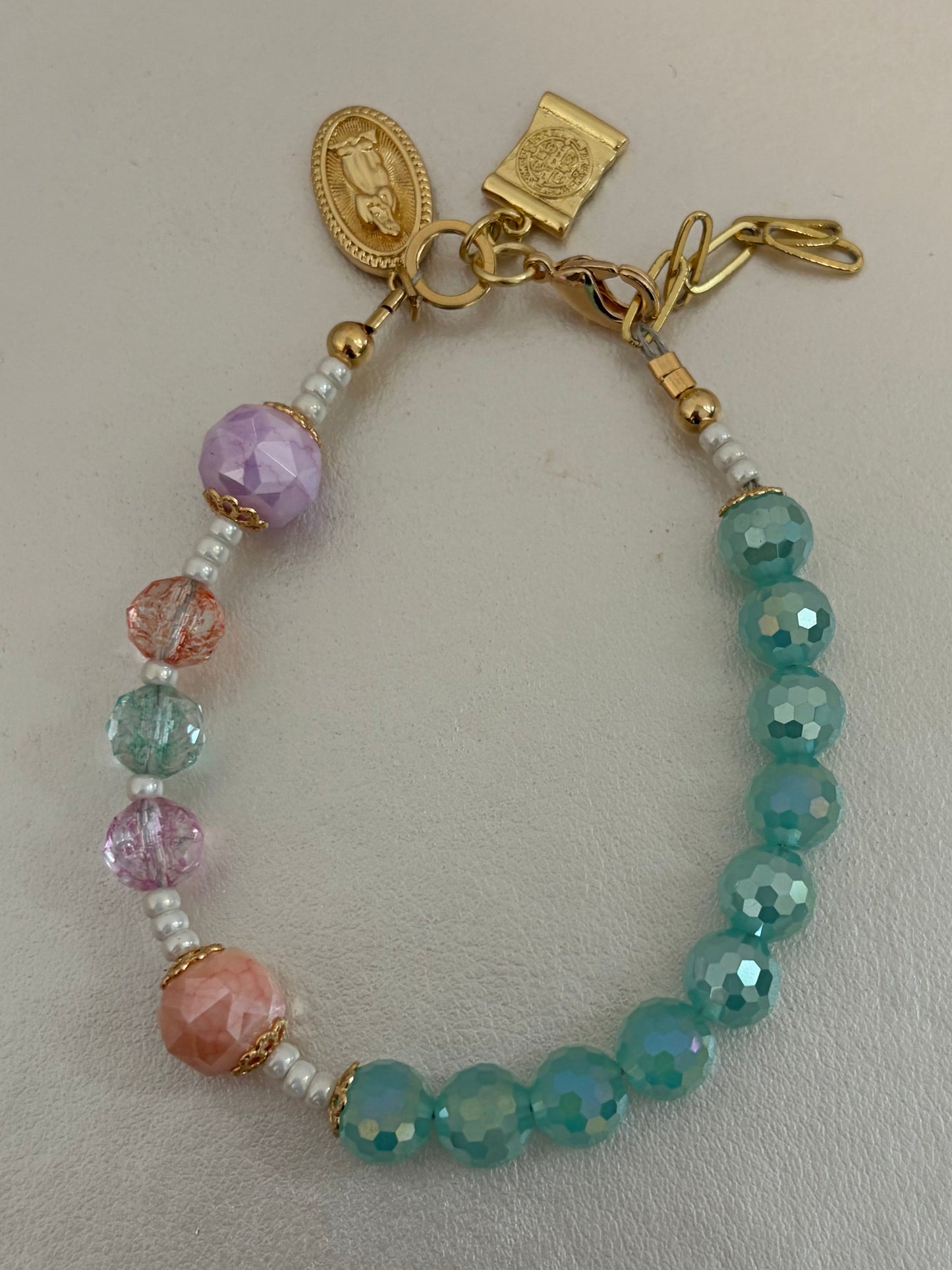 Rosary bracelet collection