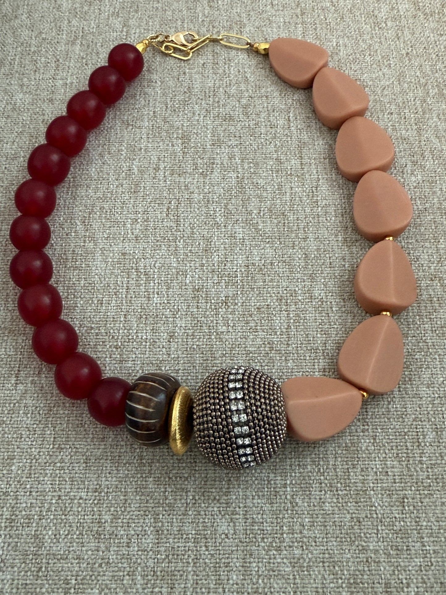 Wine Desert Necklace