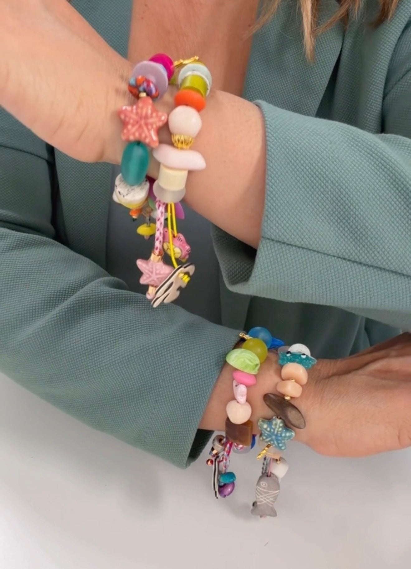 Deseo pulsera personalizada (Similar a este modelo)