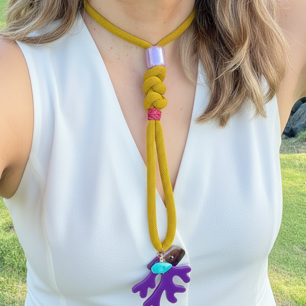 Collar Coral Reef  style 1 - Llevalo estilo choker o mas largo