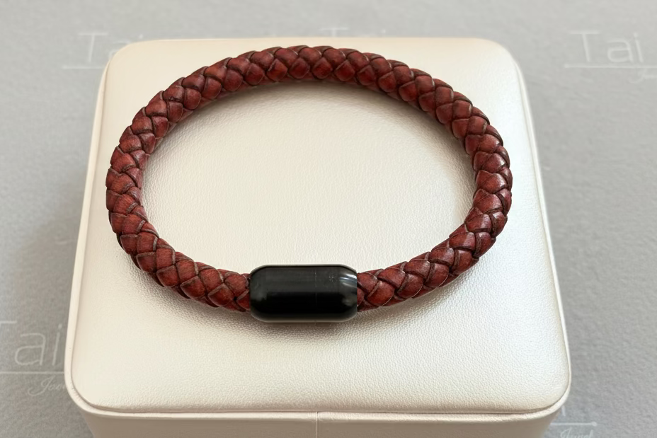 Pulsera en cuero (leather bracelet)