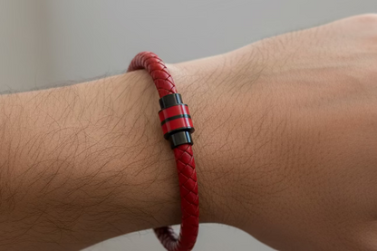 Pulsera en cuero (leather bracelet)