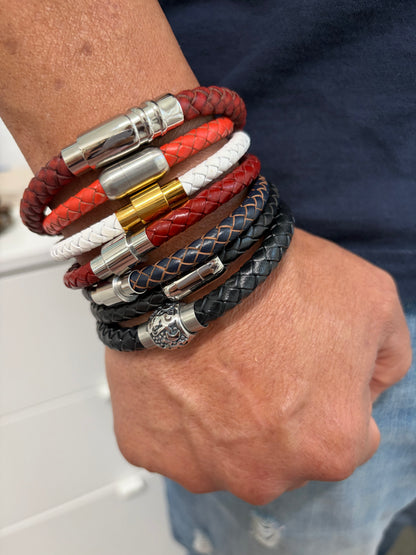 Pulsera en cuero (leather bracelet)