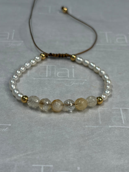 Pulsera Citrina “Luz y Abundancia”
