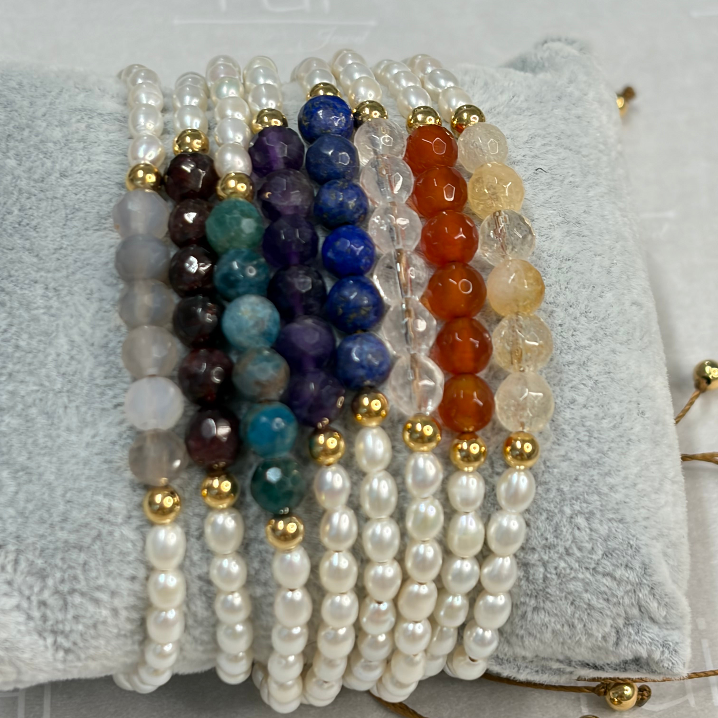 Pulseras cocktail para el alma(Puro bienestar) 8 pulseras