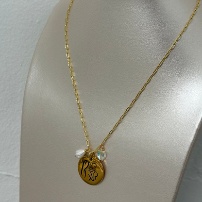 Collar mamá stainless steel