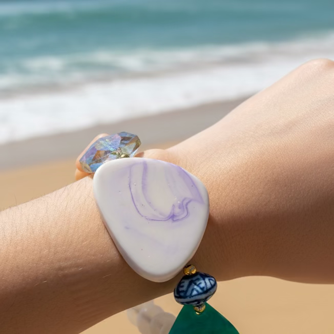 Pulsera isla esmeralda