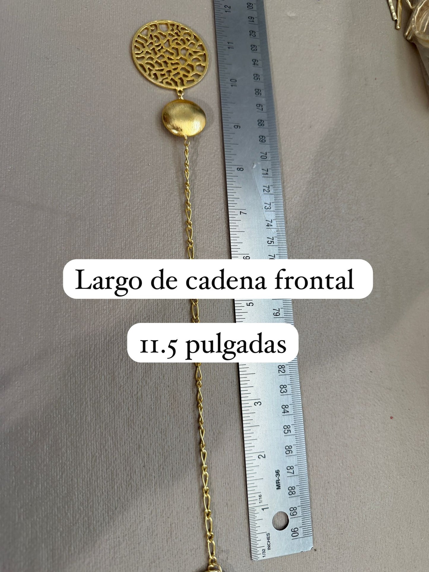 Collar largo luz serena