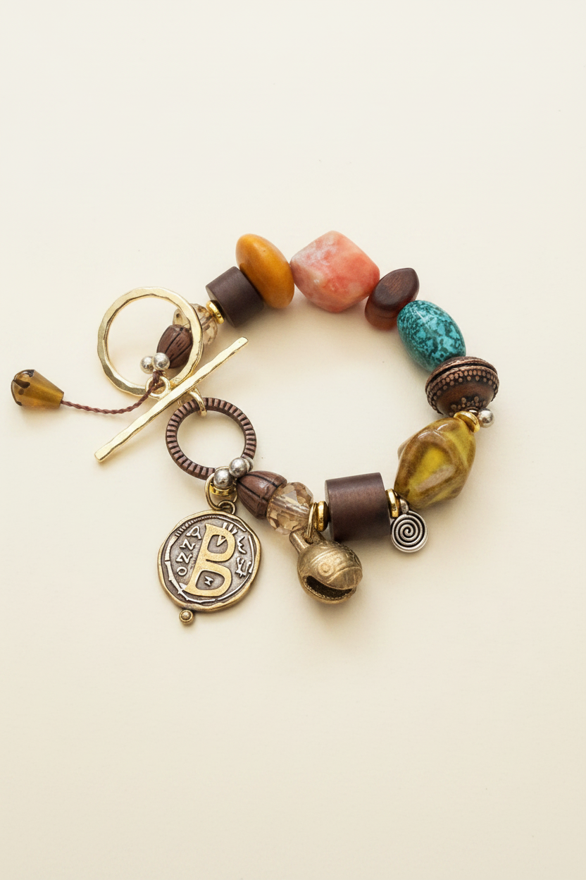 Etnica pulsera- crea un look unico