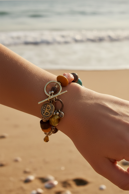 Etnica pulsera- crea un look unico