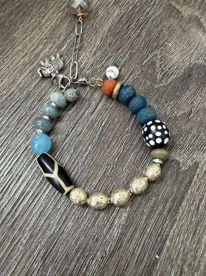 Tierra Libre  Safari Collection# 2 pulsera de 7” y extensor