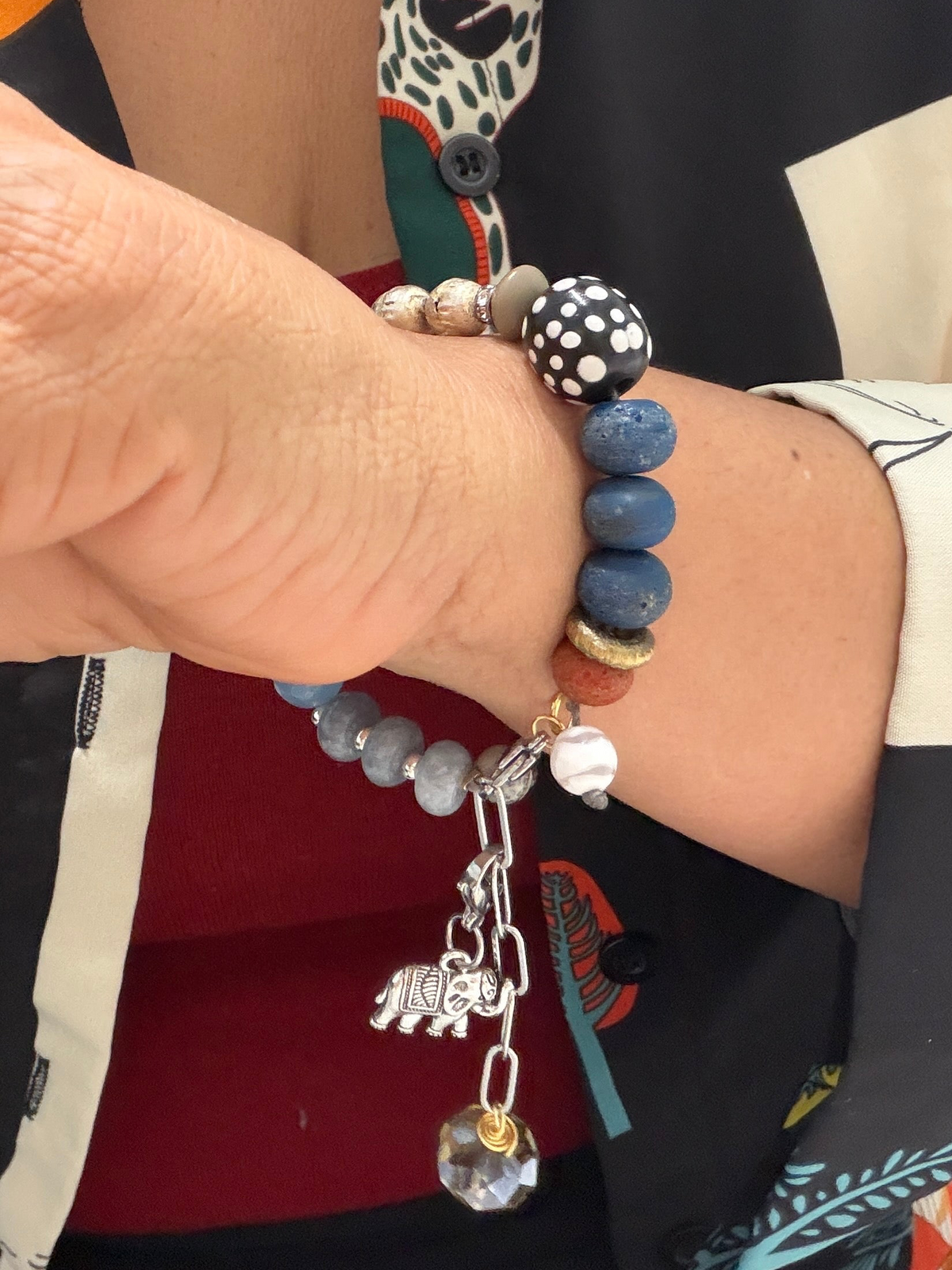 Tierra Libre  Safari Collection# 2 pulsera de 7” y extensor