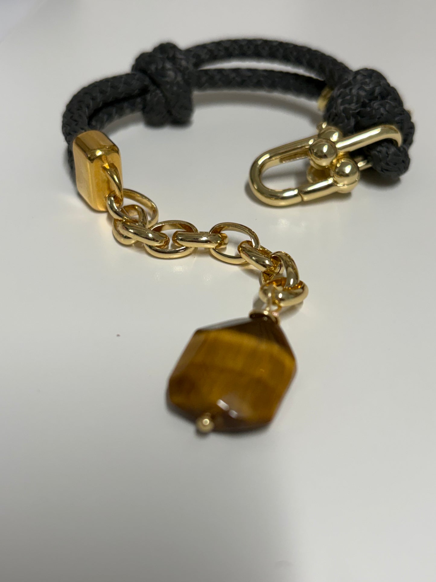 Pulsera Golden Safari # 5 Gris - Safari Collection