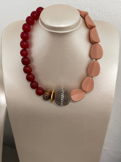 Wine Desert Necklace