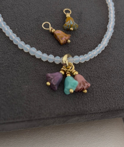 Tulipanes checos para mamá ( charms intercambiables)