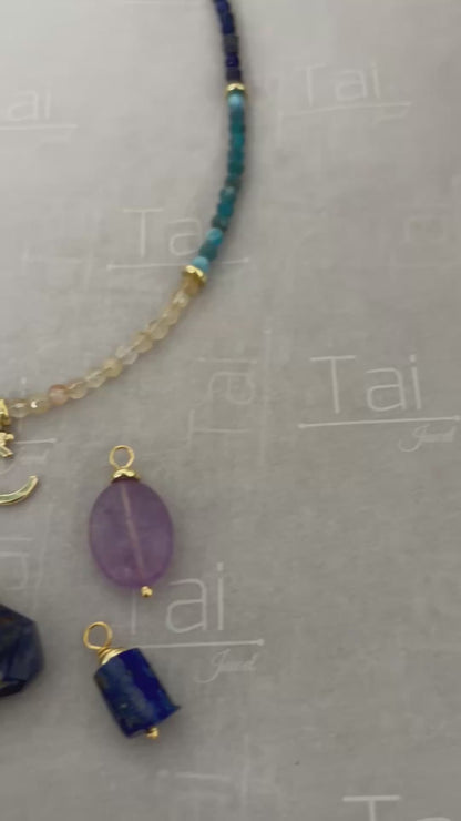 Collar cocktail para el Alma( charms intercambiables)