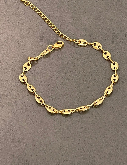 Gucci chain adjustable bracelet