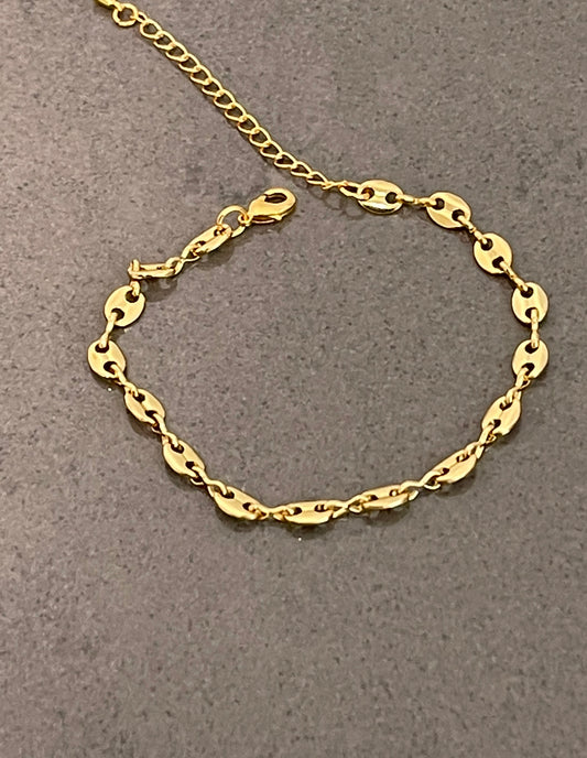 Gucci chain adjustable bracelet