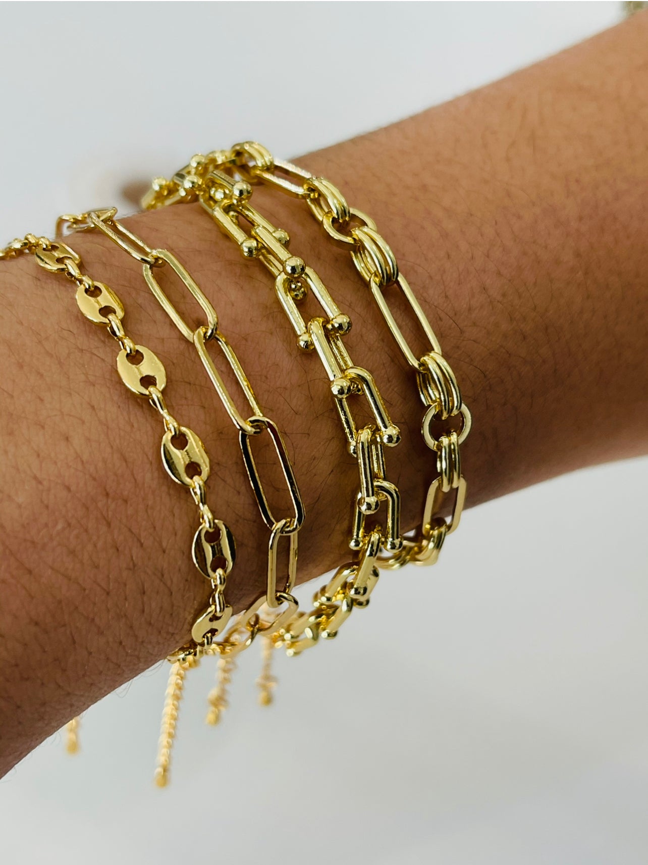 Gucci chain adjustable bracelet